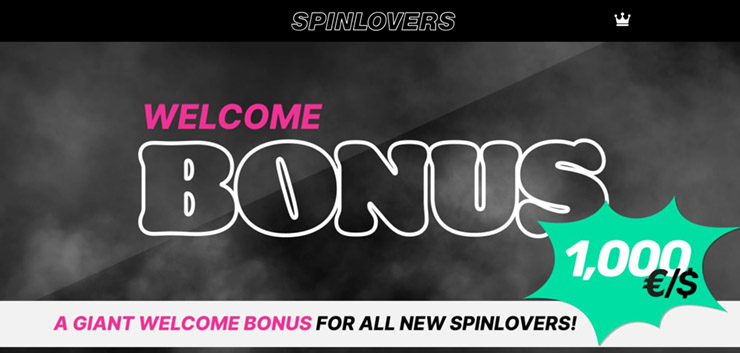 Spinlovers kasinon bonus