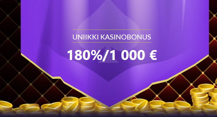 Lunasta 4Kasino bonus ensitalletuksella.