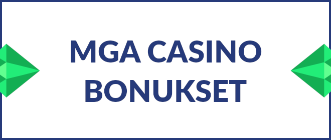 MGA casino bonukset.