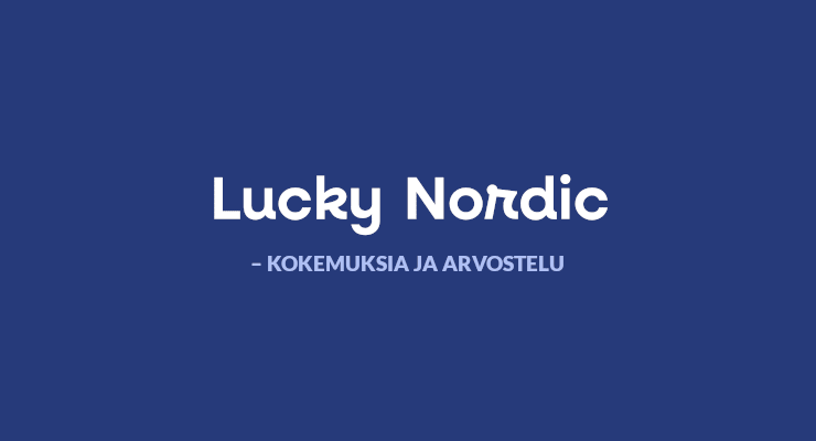 Hanki lucky Nordic Casino kokemuksia ja lue arvostelu.