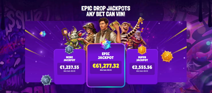 Reko kasino jackpot-pelit tuovat isoja jättipotteja.