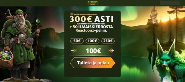 Lue Lumo kokemuksia ja nappaa tervetulobonus ja ilmaiskierrokset.