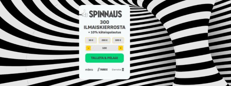 Hanki Spinnaus kokemuksia ilmaiskierroksilla.